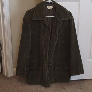 J Crew corduroy coat